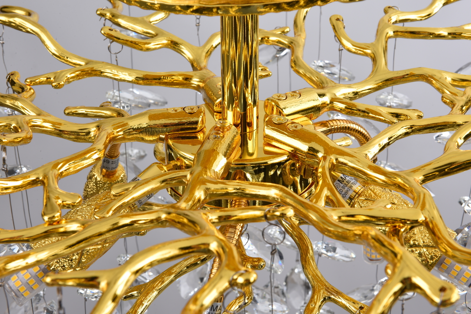 View CINDY Pendant Lamp MX4115-6B-EGN-II Gold 6xG9. CINDY Pendant Lamp MX4115-6B-EGN-II Gold 6xG9.