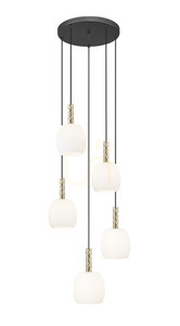 CALVO P0076-05G-P7AA Pendant Lamp Black 5xG9. 0 CALVO P0076-05G-P7AA Pendant Lamp Black 5xG9. small 0