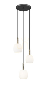CALVO P0076-03A-P7AA Pendant Lamp Black 3xG9. 0 CALVO P0076-03A-P7AA Pendant Lamp Black 3xG9. small 0