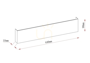 Wall lamp BONNY 250070M-GD Gold 1xLED 1 Wall lamp BONNY 250070M-GD Gold 1xLED small 1