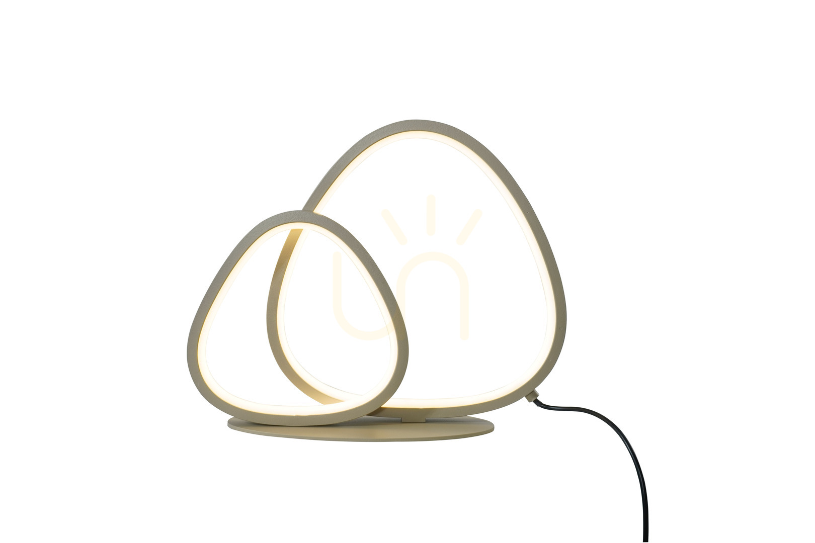 HURON Table Lamp 250015T2-BE Beige 1xLED