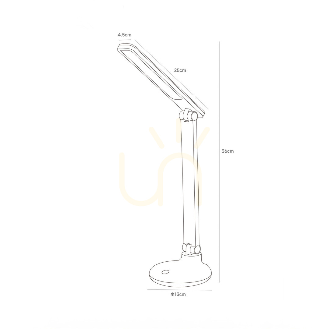 View Desk Lamp 1913-BK Desk Lamp Black 1xLED Desk Lamp 1913-BK Desk Lamp Black 1xLED