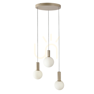 TESTA pendant lamp beige G9 10W CANDELLUX 33-50908 small 0
