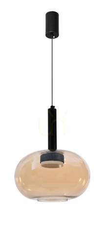 Check BUENO pendant lamp transparent GX53 10W CANDELLUX 31-50465