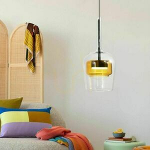 GLAXI black GX53 9W pendant lamp CANDELLUX 31-50366 small 1