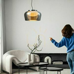 INSIEME 38 grey 10W pendant lamp CANDELLUX 31-50861 small 2