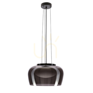INSIEME 38 grey 10W pendant lamp CANDELLUX 31-50861 small 0