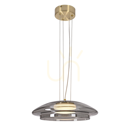 Check OMBRE 34 gray 10W pendant lamp CANDELLUX 31-51103