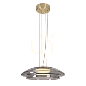 OMBRE 34 gray 10W pendant lamp CANDELLUX 31-51103 small 0