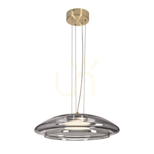 Check OMBRE 42 gray 10W pendant lamp CANDELLUX 31-51097