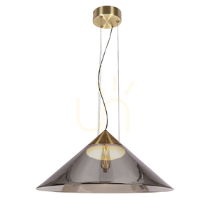 PRESTO 50 gray 10W pendant lamp CANDELLUX 31-51059 small 0
