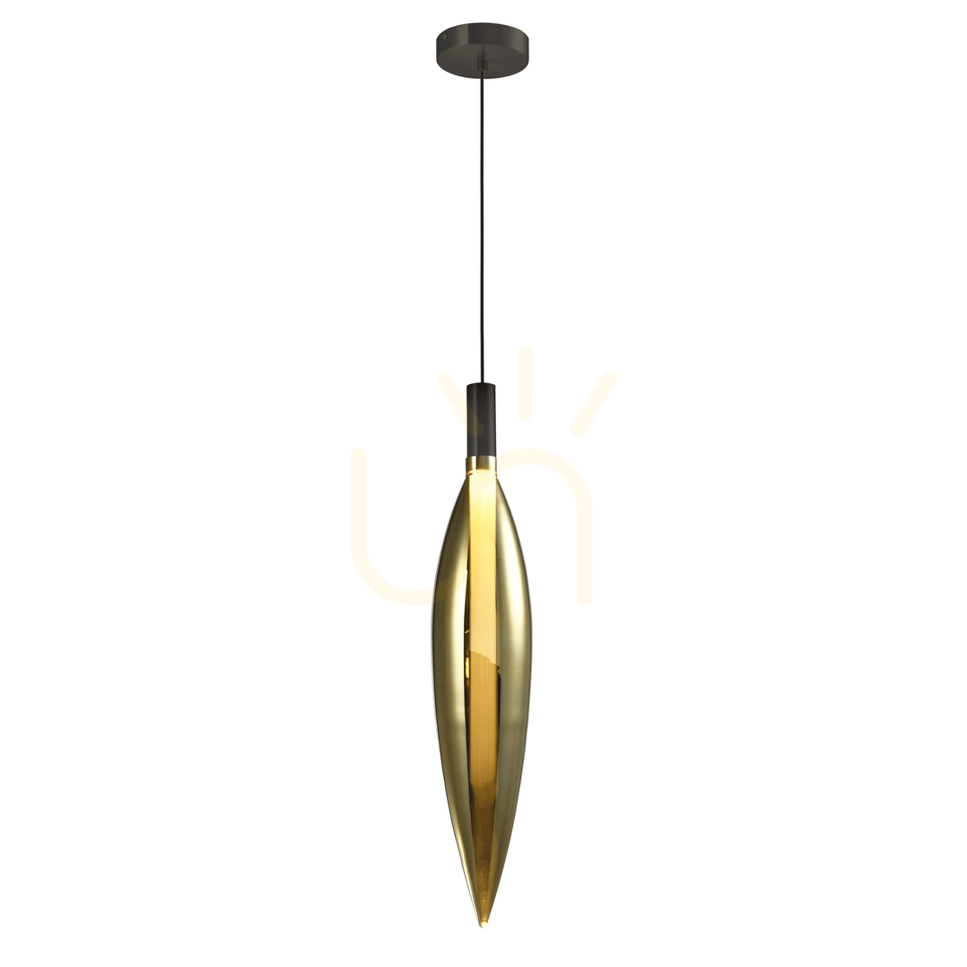 NORDIC pendant lamp gold G9 5W CANDELLUX 31-51332