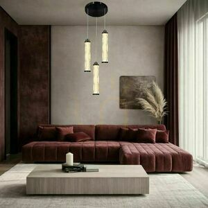 CORTE pendant lamp transparent LED 25W CANDELLUX 33-50762 small 2