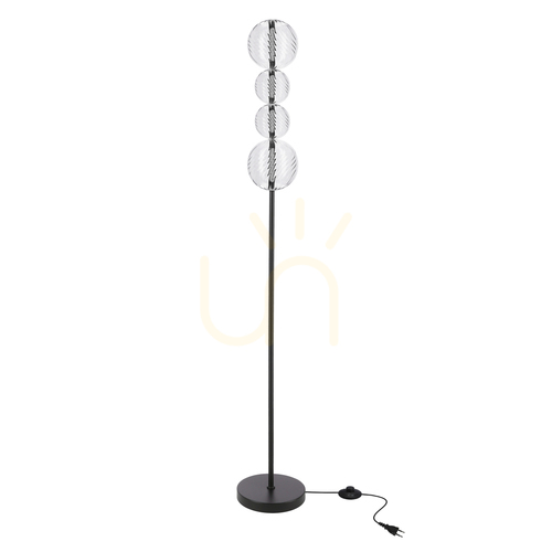 Check PLAYA floor lamp transparent LED 15W CANDELLUX 54-50557