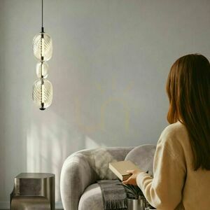 PLAYA transparent LED 12W pendant lamp CANDELLUX 33-50519 small 1
