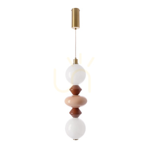 Candellux FLORES 32-50656 multicoloured LED pendant light, 15 W small 4