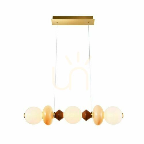 Check FLORES brown LED 20W pendant lamp CANDELLUX 33-50687