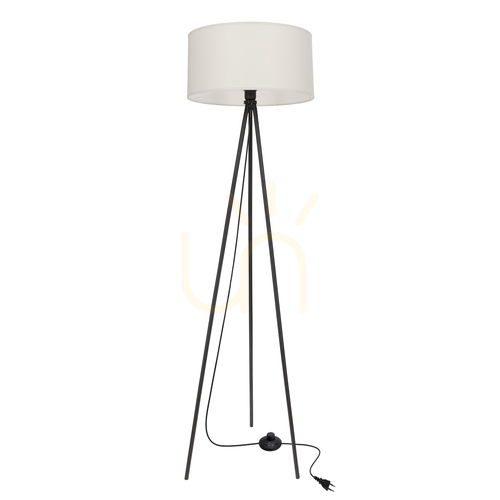 Check SHANTI floor lamp grey E27 40W CANDELLUX 51-38722