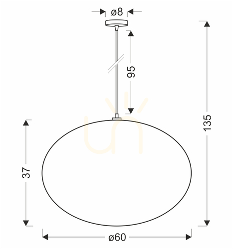 Check MELLOW pendant lamp black E27 40W CANDELLUX 31-41982
