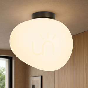 STONES ceiling lamp white black E27 40W CANDELLUX 13-35189 small 1