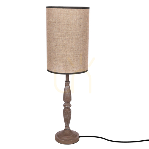 Check CARDINALE table lamp grey E27 40W CANDELLUX 41-40084