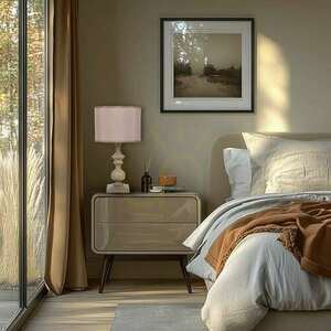 CARDINALE table lamp grey E27 40W CANDELLUX 41-37947 small 1