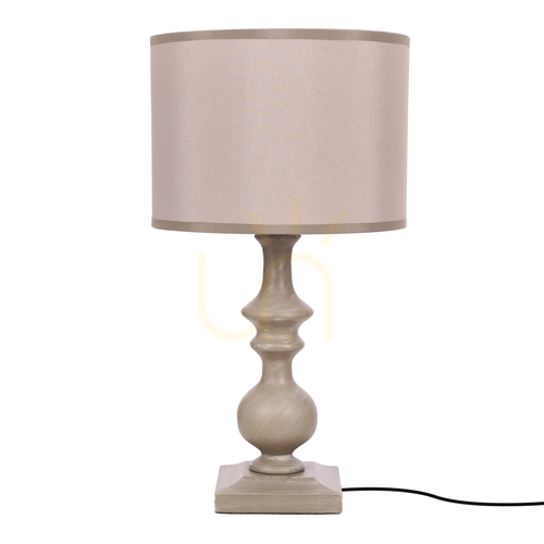 Check CARDINALE table lamp grey E27 40W CANDELLUX 41-37947
