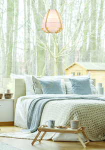 NAGOJA pendant lamp beige E27 40W CANDELLUX 50101038 small 1