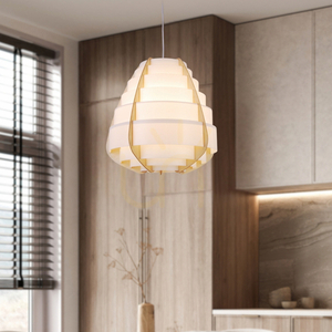 NAGOJA pendant lamp beige E27 40W CANDELLUX 50101038 small 3