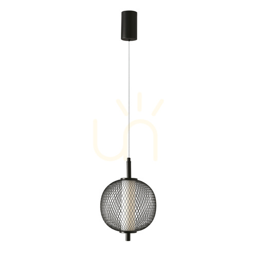 Check PUMA pendant lamp black LED 10W CANDELLUX 31-35332