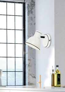 Wall lamp ZUMBA white black E14 40W CANDELLUX 91-72115 small 1