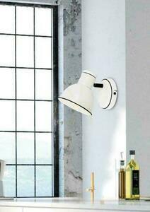 Wall lamp ZUMBA white black E14 40W CANDELLUX 91-72115 small 2