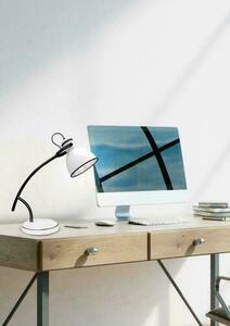 Candellux ZUMBA 41-72085 desk lamp, white and black, E14 max 40 W, height 38 cm small 2