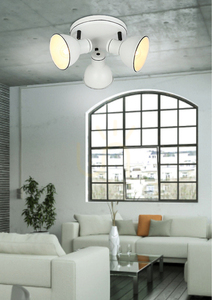 ZUMBA ceiling lamp white black E14 3x40W CANDELLUX 98-72160 small 2