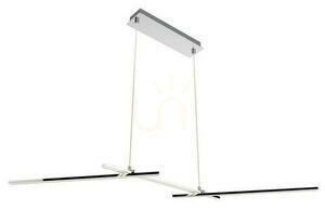 THASOS chrome LED 23W pendant lamp CANDELLUX A0021-330 small 0