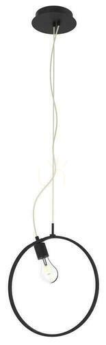 Check SKIROS black LED pendant lamp 60+12W CANDELLUX A0024-321