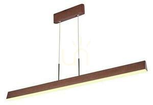 COCONUT brown LED pendant lamp 28W CANDELLUX A0010-310 small 0