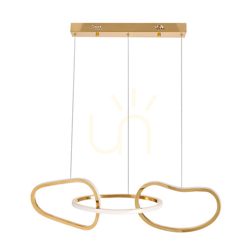 Check ANNELI gold LED 30W pendant lamp CANDELLUX 33-35639