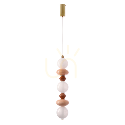 Check FLORES brown LED 20W pendant lamp CANDELLUX 33-50670