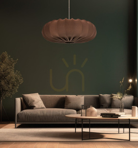 CAFEE pendant lamp brown E27 40W CANDELLUX 31-39248 small 1
