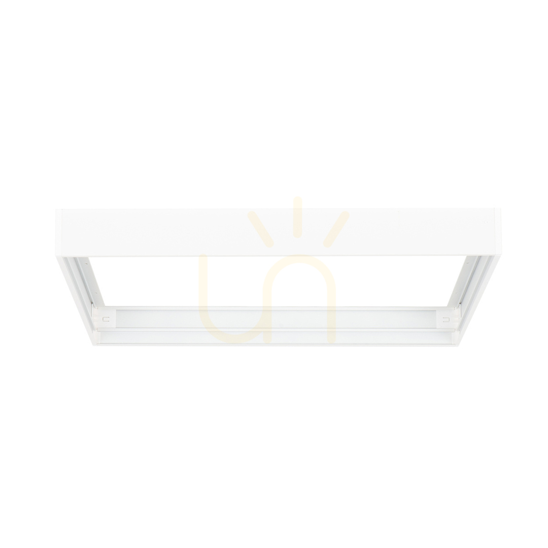 LED Panel Italux Merisma Frame White 60x60 cm Aluminum PLN-76009A-FR-WH