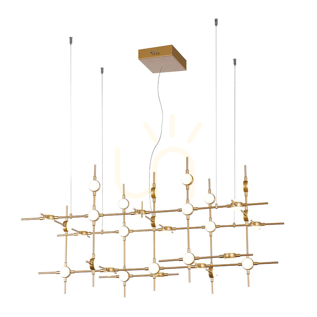 Check Italux Gold LED Pendant Light 30-Point White 72W MD18001067-30A GD Italux Gold LED Pendant Light 30-Point White 72W MD18001067-30A GD