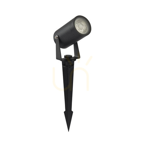 Check Outdoor Recessed Light Italux GU10 Black Aluminum IP65 OSPL-7125-GU10