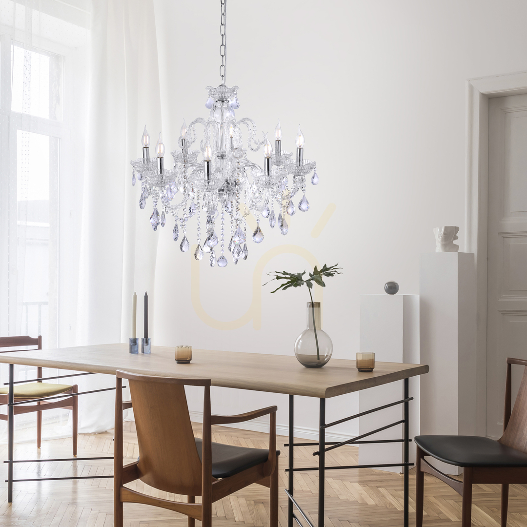 Preview GRACIA Pendant Lamp 3081-00 Transparent 8xE14 GRACIA Pendant Lamp 3081-00 Transparent 8xE14