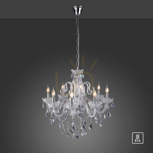 GRACIA Pendant Lamp 3081-00 Transparent 8xE14 8 GRACIA Pendant Lamp 3081-00 Transparent 8xE14 small 8