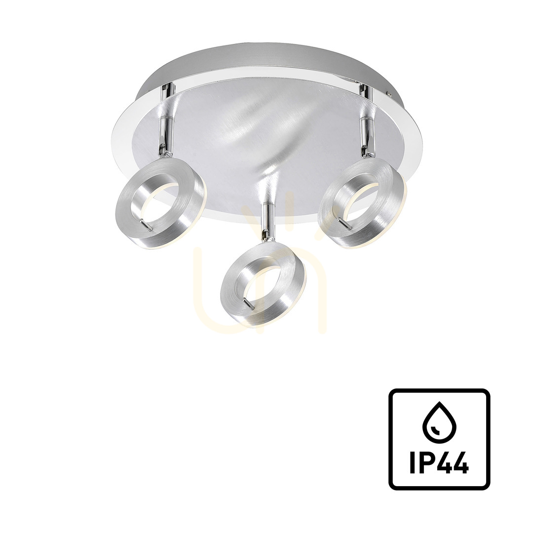 View SILEDA plafond 6788-96 Silver 3xLED SILEDA plafond 6788-96 Silver 3xLED