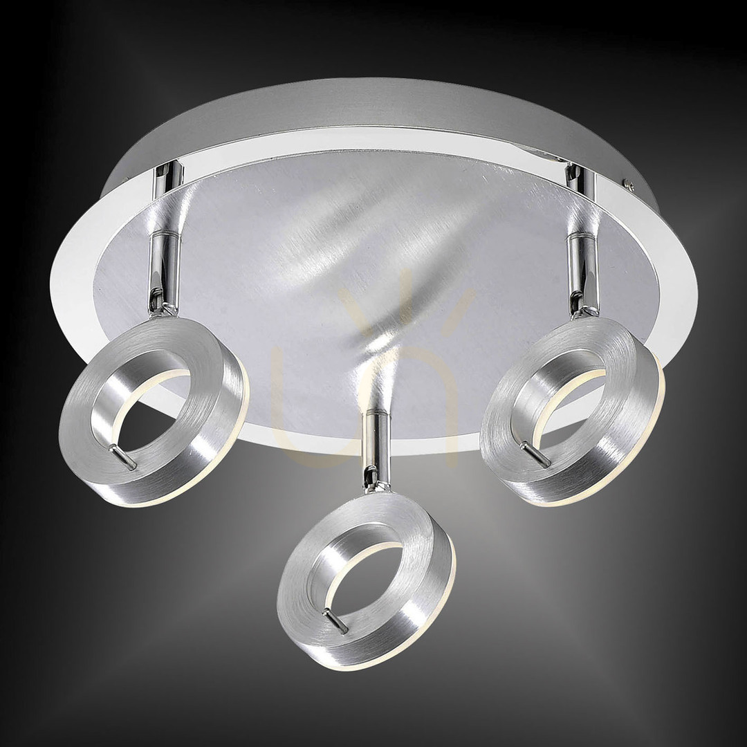 View SILEDA plafond 6788-96 Silver 3xLED SILEDA plafond 6788-96 Silver 3xLED