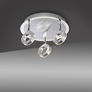 SILEDA plafond 6788-96 Silver 3xLED 4 SILEDA plafond 6788-96 Silver 3xLED small 4
