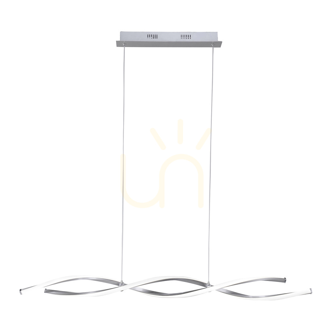 Check POLINA Pendant Lamp 9142-55 Silver 2xLED POLINA Pendant Lamp 9142-55 Silver 2xLED