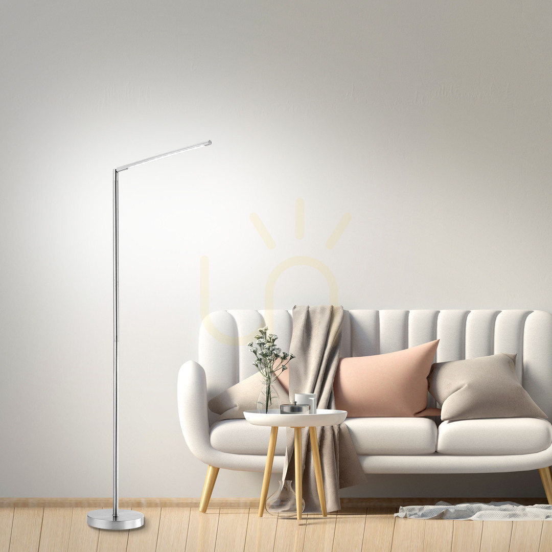 Preview DAWDA Floor Lamp 11012-55 Silver 1xLED DAWDA Floor Lamp 11012-55 Silver 1xLED